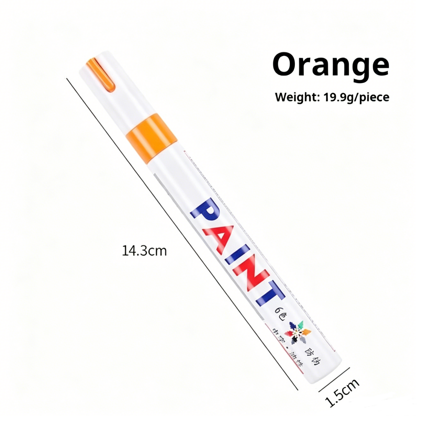 Oil-Based Tire Lettering & DIY Detail Pen Waterproof | Quick-Dry | Permanent