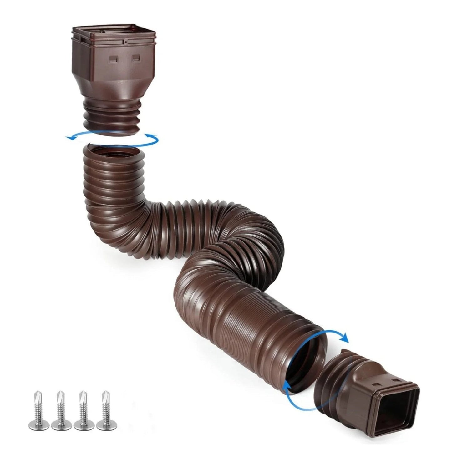 π§οΈ Flexible Downspout Extension Kit β 22β63in Rainwater Drainage Pipe