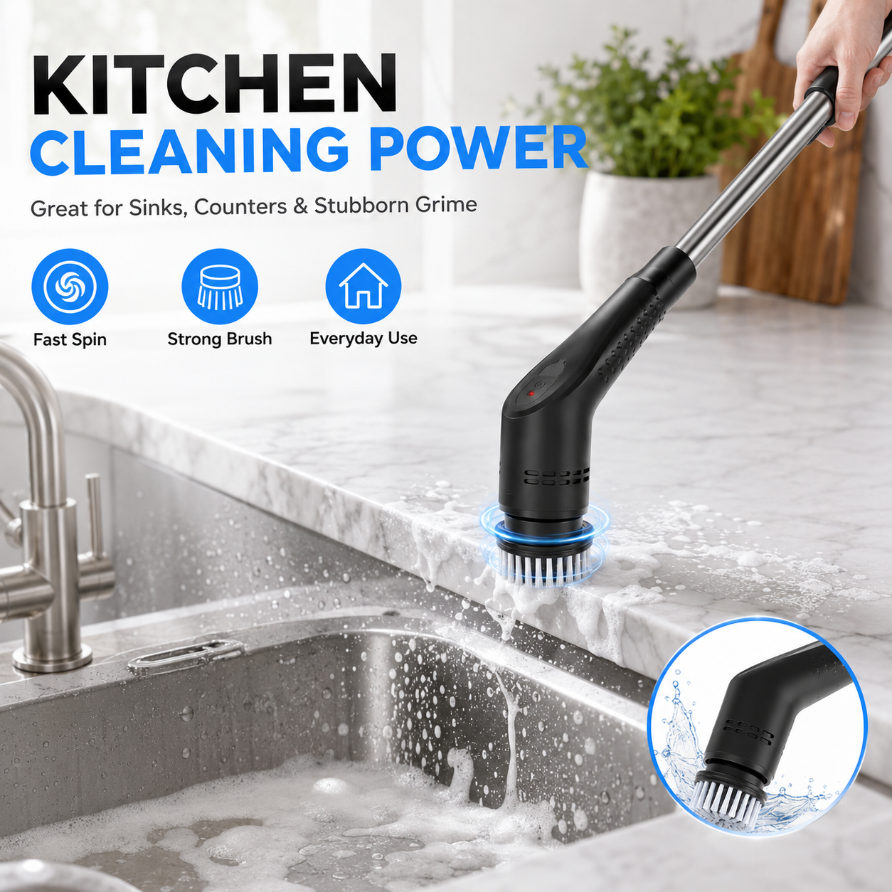 ⚡LAST DAY 50% OFF⚡ Multi-Function Electric Cleaning Brush