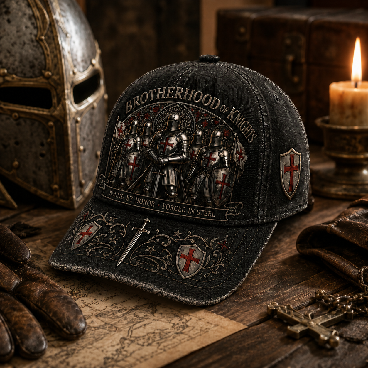 βοΈ Brotherhood Of Knights Honor Cap π Free Honor Coin With Every Cap Purchase