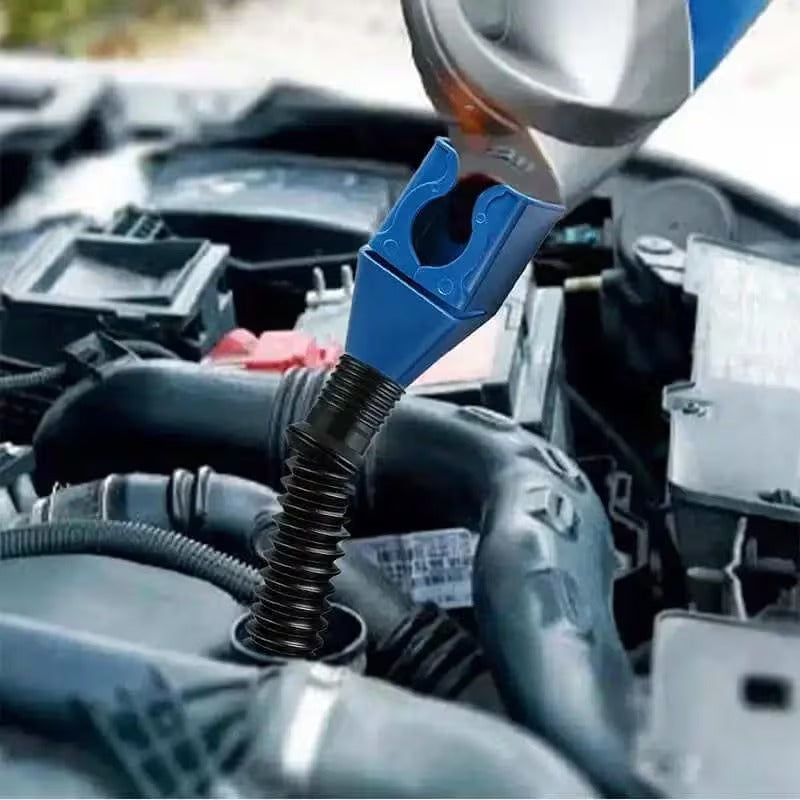 🚗50% OFF TODAY🛢️ Universal Wide Mouth Automotive Oil Funnel