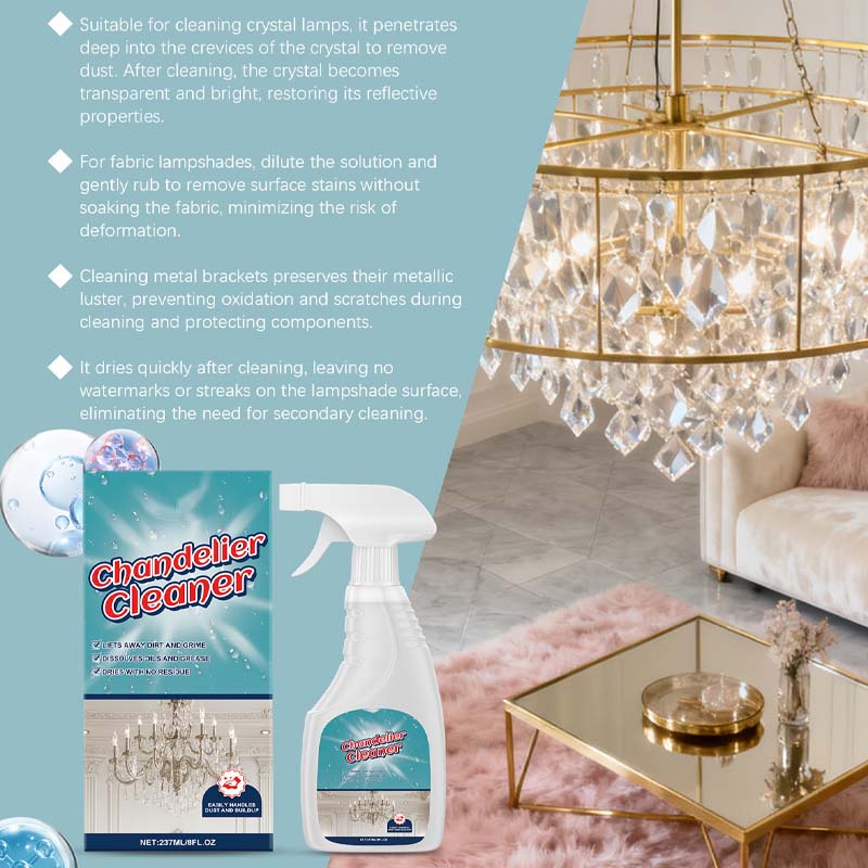 π Premium Chandelier Cleaning & Care Spray β Streak-Free, Crystal Clear Shine! β¨