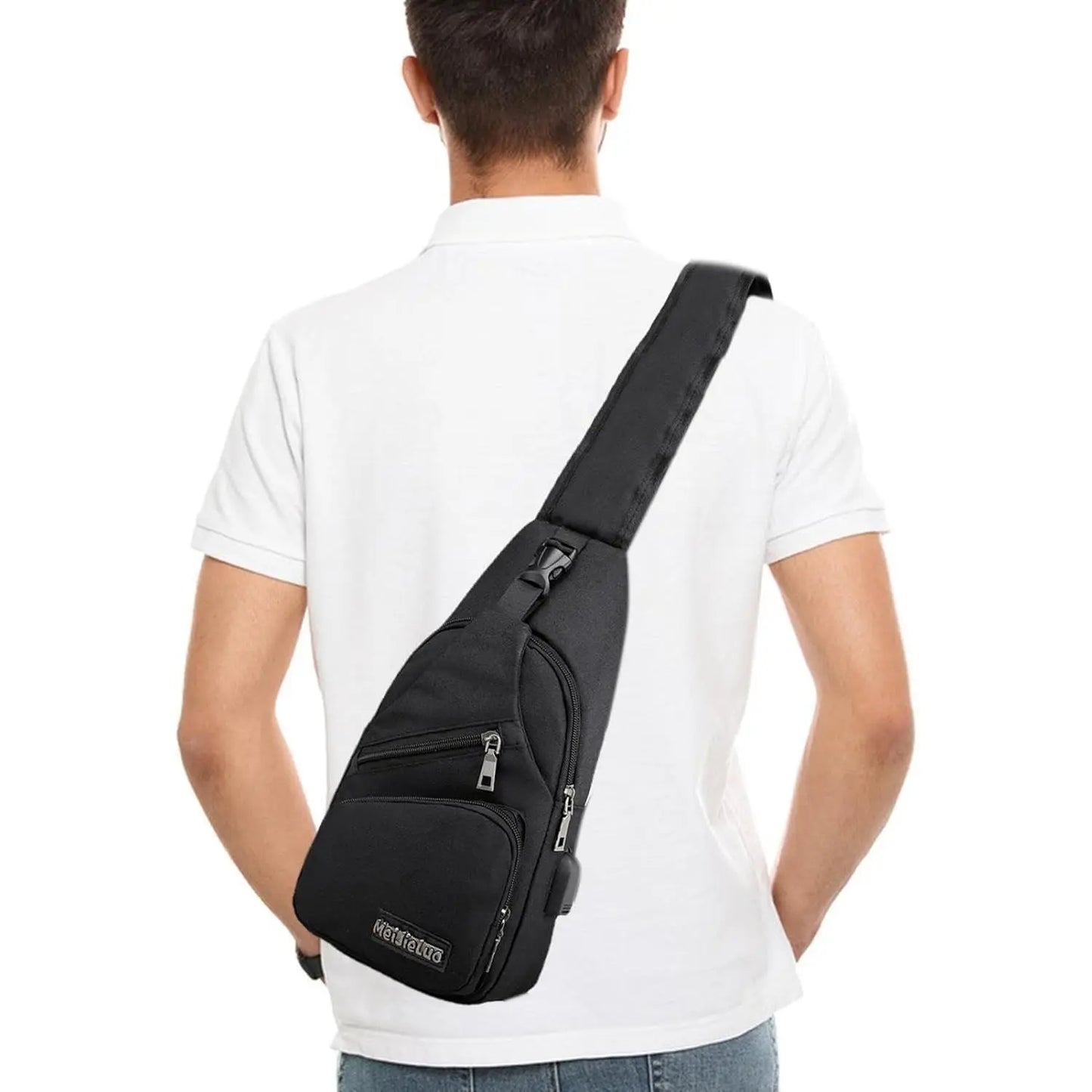 Men’s Lightweight Waterproof Sling Bag