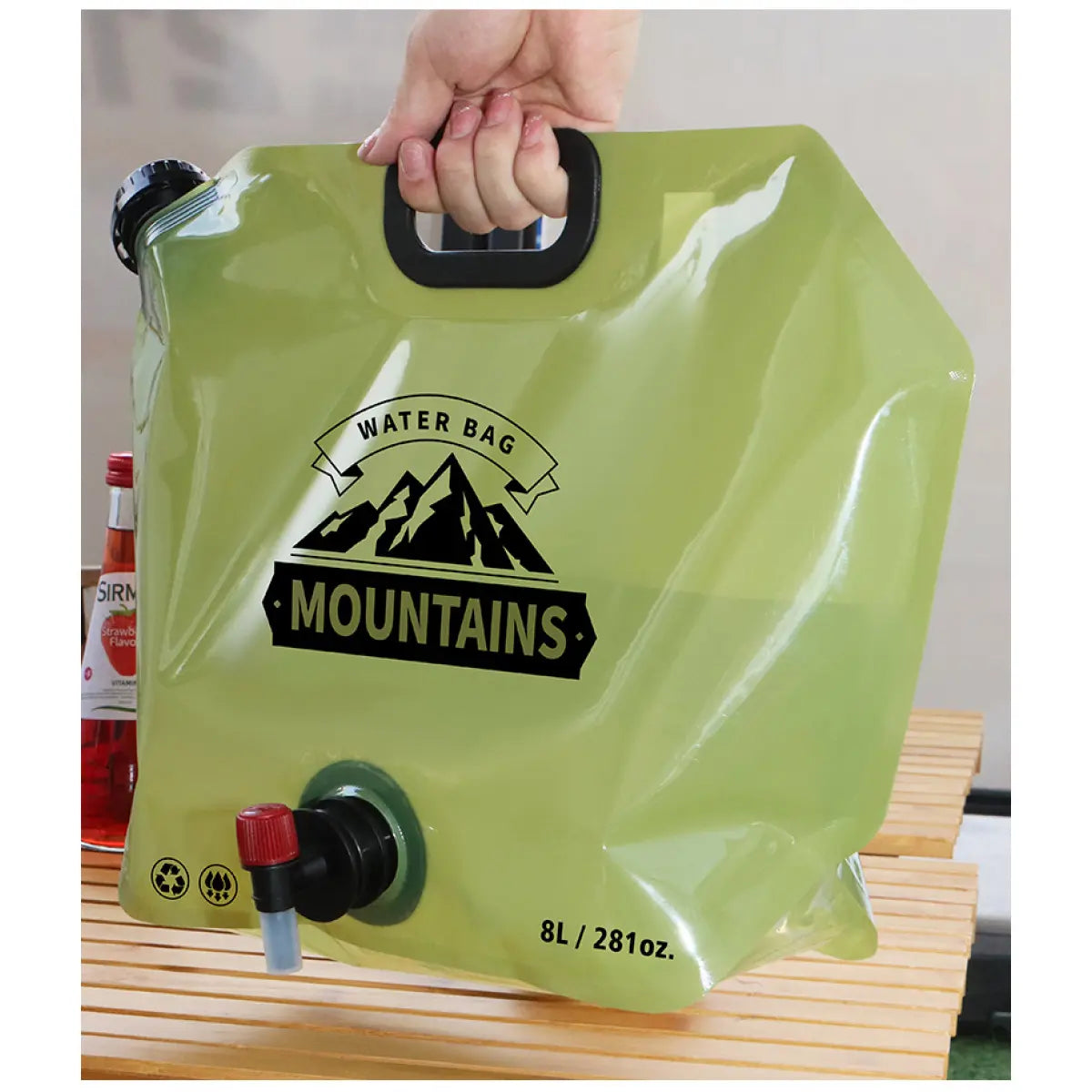 🔥LAST DAY 55% OFF 🔥2pcs Heavy-Duty 8L Water Carriers | Collapsible & Reusable for Outdoor Travel