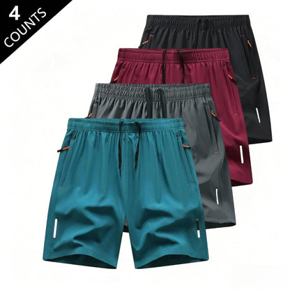 EasyMove™ Men’s Lightweight Shorts with Secure Zip Pockets