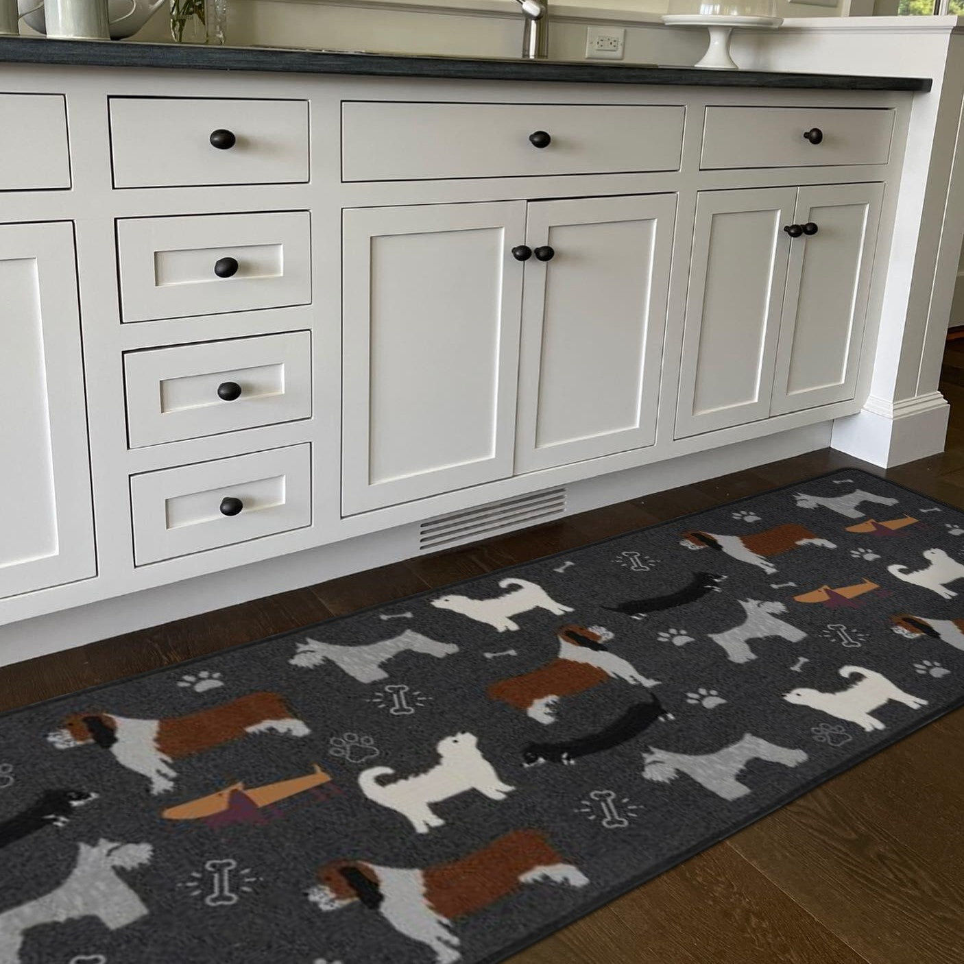 Dog Family Designer Rugs – Kitchen, Bedroom, Living Room