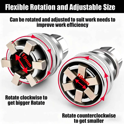 🛠️ Multi-function Universal Socket Wrench Tool