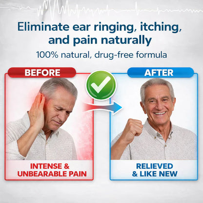 👂Tinnitus Ear Drops — Cleans Earwax, Relieves Tinnitus