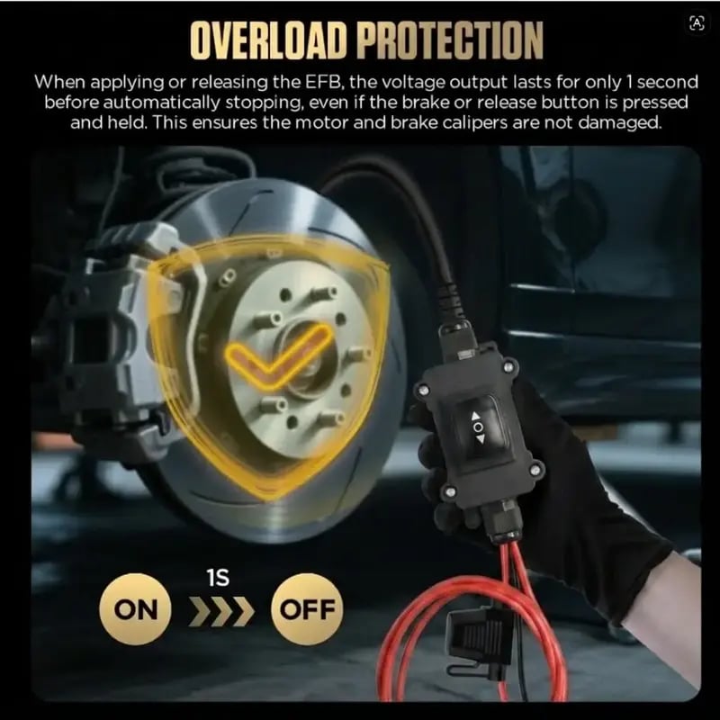 Stuck Parking Brake? Universal EPB Emergency Release Tool