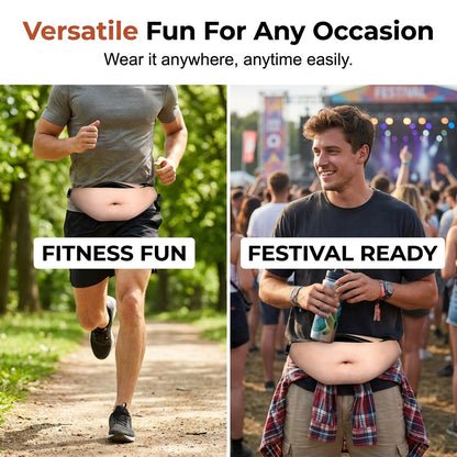 Dad Bag Fanny Pack & 3D Beer Belly Waist Pack