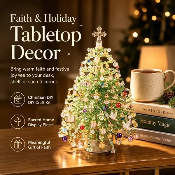 DIY Beaded Christmas Tree Kit |✨ Create A Christmas Memory With Your Own Hands