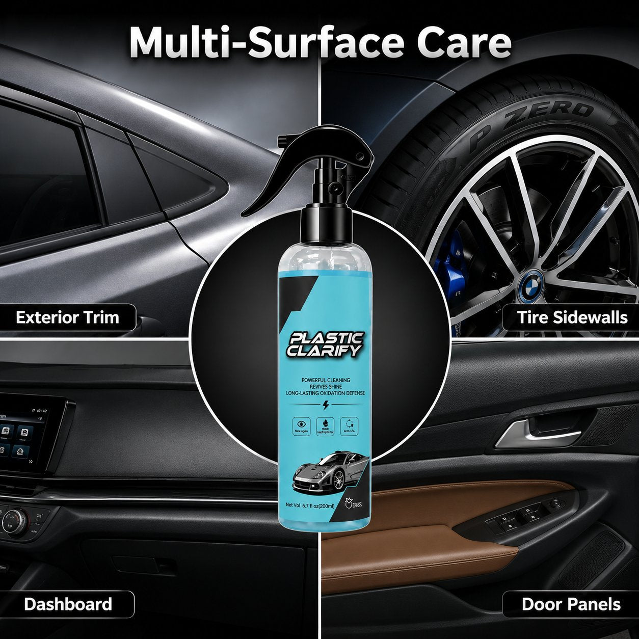 🚗 Automotive Plastic Restorer — Revive, Shine & Protect