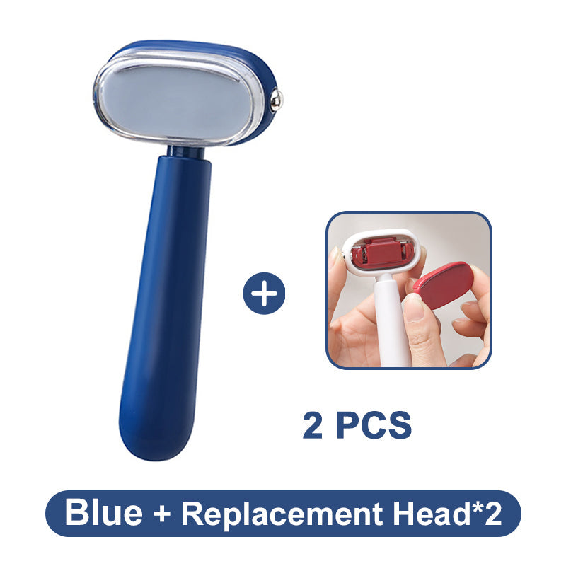 Dual‑Sided Foot Callus Remover, Replaceable Stainless Steel Blade Foot Scraper 🦶