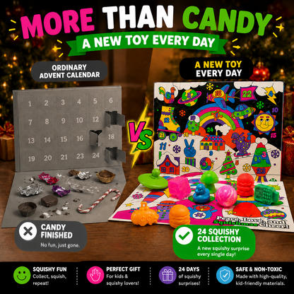 🔥Buy 2 Save 20%🎄 24-Day Squishy Advent Calendar – A New Surprise Every Day 🎁