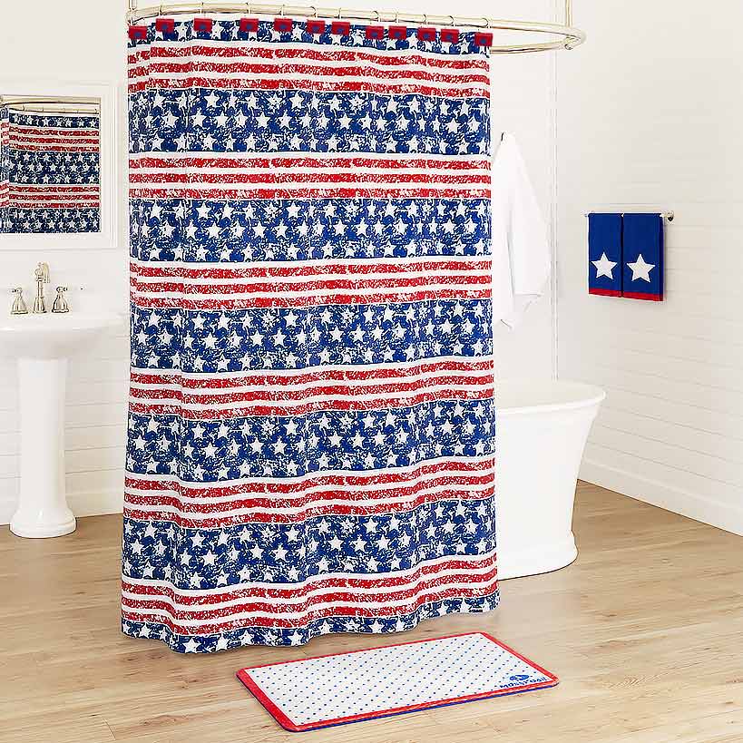 Mossy Oak Stars and Stripes Bath Collection
