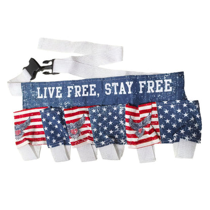 Novelty Beer Belt Holster (6-Pack) – Adjustable Belt – A Must-Have for BBQs and July 4th Parties