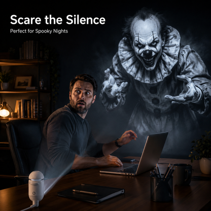 Horror Slide Projector | Halloween Wall Decor