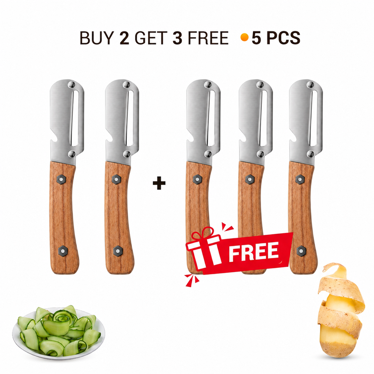 ✨Buy 1 Get 1 Free✨Multi-Functional Vegetable Peeler for Kitchen