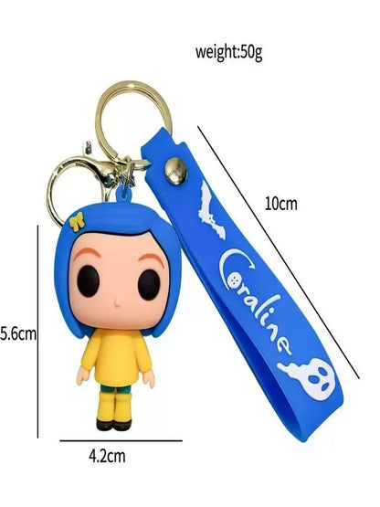 Cute PVC keychain charm