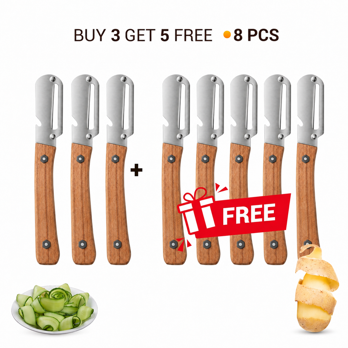 ✨Buy 1 Get 1 Free✨Multi-Functional Vegetable Peeler for Kitchen