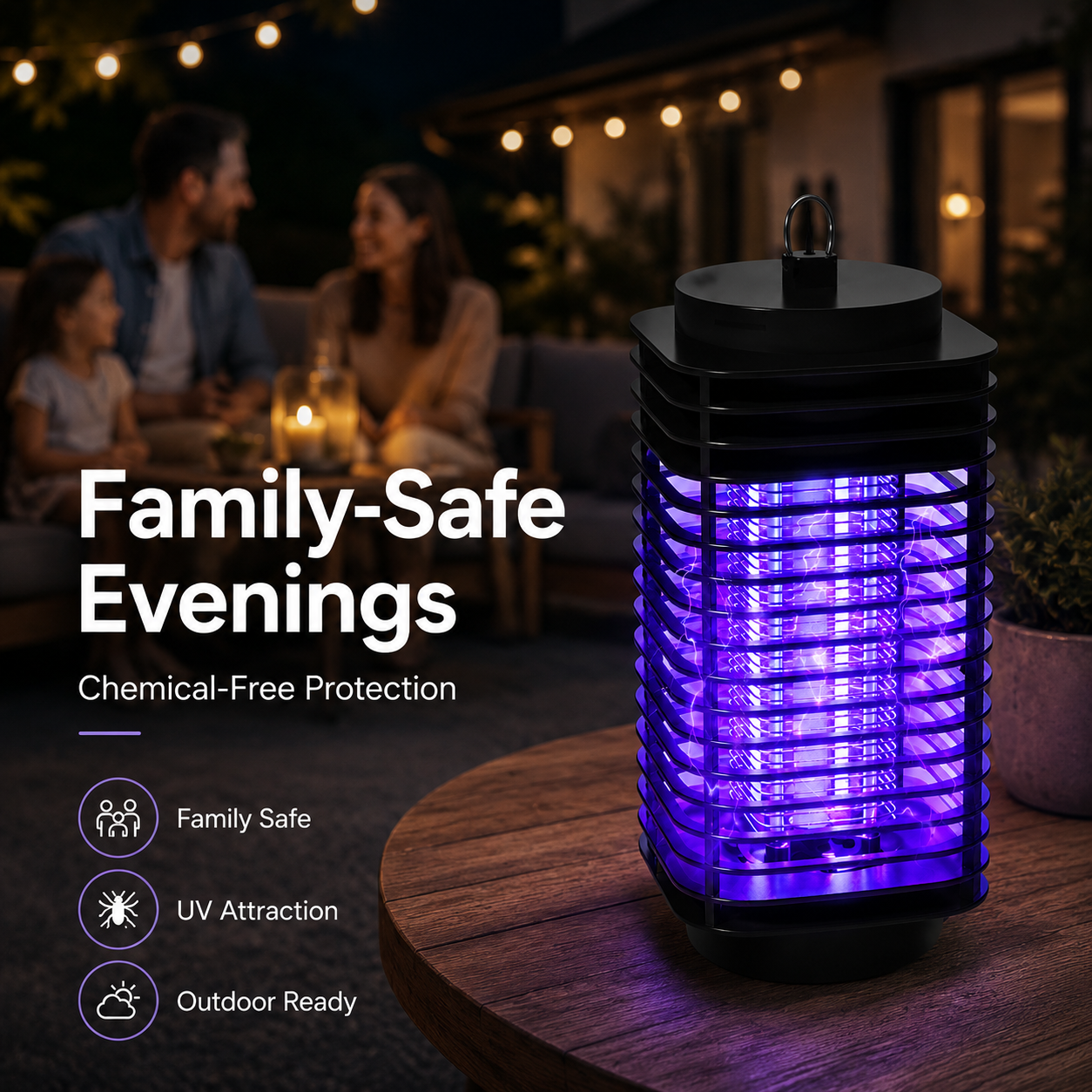 🦟 50% OFF! UV Mosquito Killer Lamp – quiet, USB, chemical-free. 50K+ sold! 🔇🌙