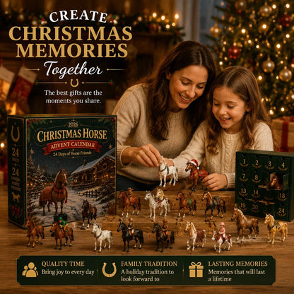 🔥🎁🐴 Christmas Horse Advent Calendar--24 Days of Horse Friends & Holiday Memories 🎄