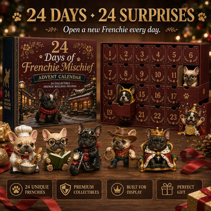 🐶 24-Day Frenchie Advent Calendar – A New Pup Every Day 🎄
