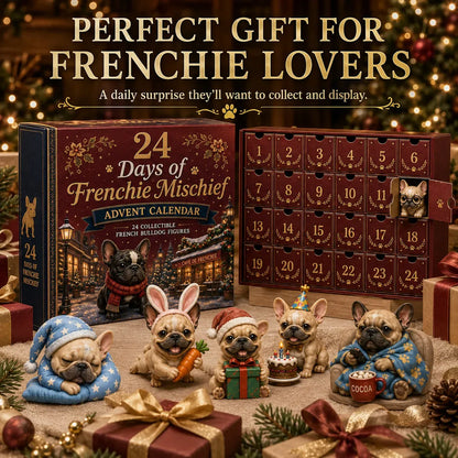 🐶 24-Day Frenchie Advent Calendar – A New Pup Every Day 🎄