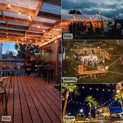 🔥Last Day Special Sale 70% OFF - Smart Auto-Sensing LED Outdoor String Lights