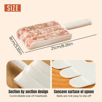 ⏳🔥LIMITED-TIME 50% OFF! ⏰🍡Creative Kitchen Triple Meatball Maker