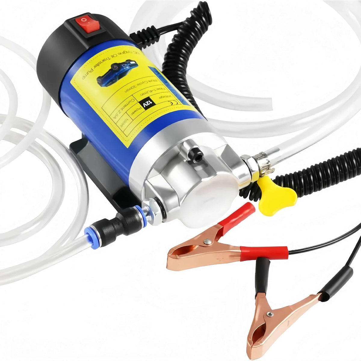 ⚡ 12V 100W Powerful Self-Priming Oil Pump