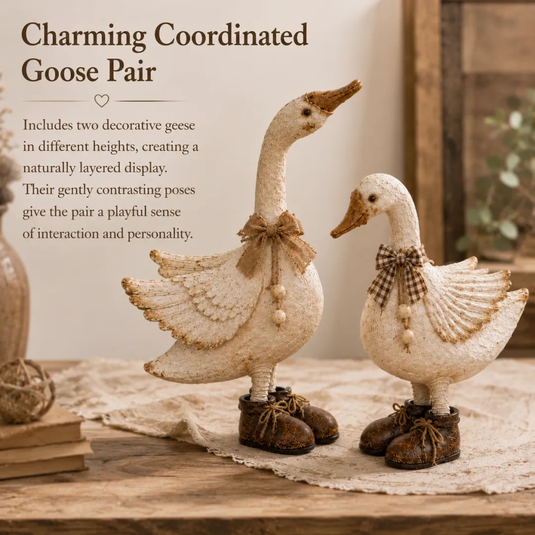🎁Whimsical Farmhouse Flock Figurines — Charming Animal Pairs for Cozy Country Homes