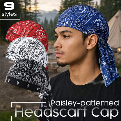 🌊 Breathable Paisley Durag for Waves, Braids & Locs 💧