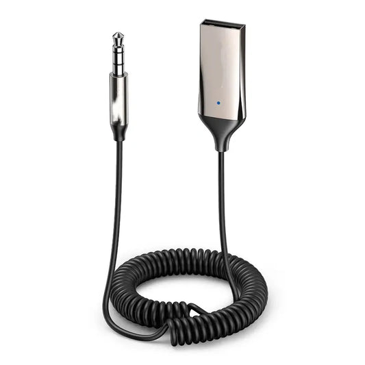 Bluetooth Wireless Receiver Adapter & Hands-Free Car Kit
