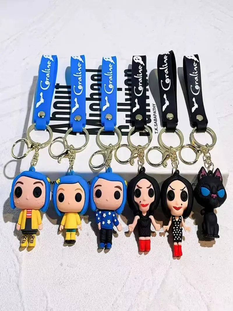 Cute PVC keychain charm