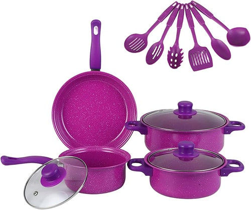 13-Piece Non-Stick Cookware Set | Premium Kitchen Pots & Pans