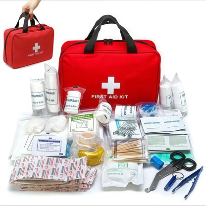 🚨 Waterproof First Aid Kit – Compact Emergency Kit For Home, Car & Outdoor