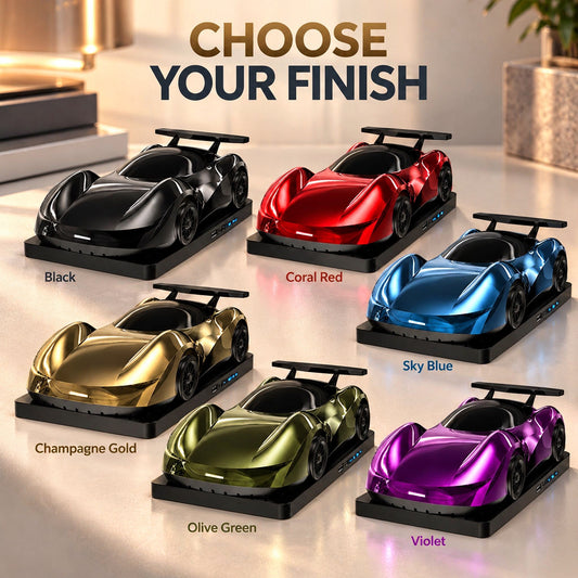 🏎️ Race-Car Aroma Diffuser with Dual Exhaust Mist