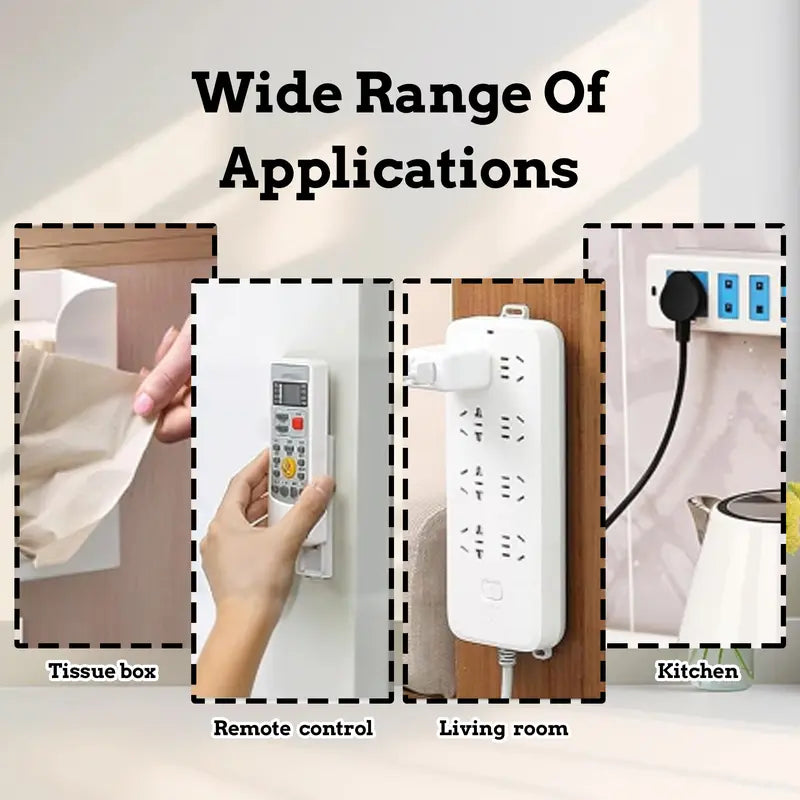 Adhesive Punch-free Socket Holder