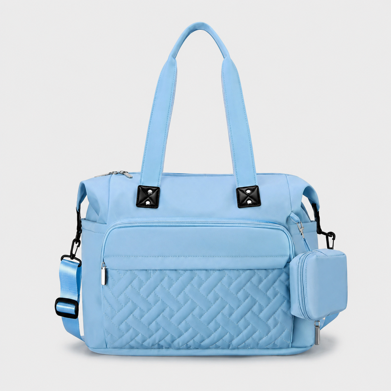 ✨ Chic Quilted Waterproof Large Capacity Travel & Lunch Tote Bag