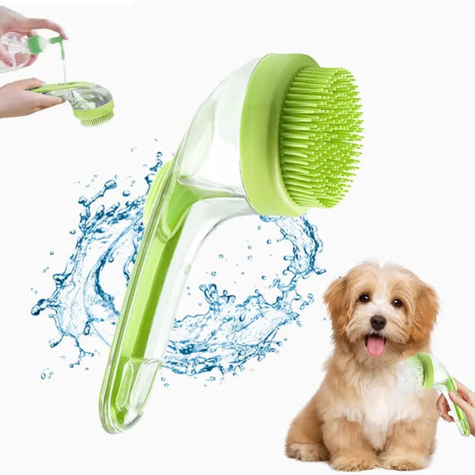 🐾Pet Bath Brush with Shampoo Dispenser