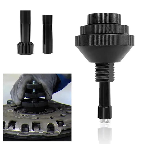 💯 Universal Single Disc Clutch Alignment Tool with 2 Replaceable Plastic Sleeves for Cars & Light Trucks