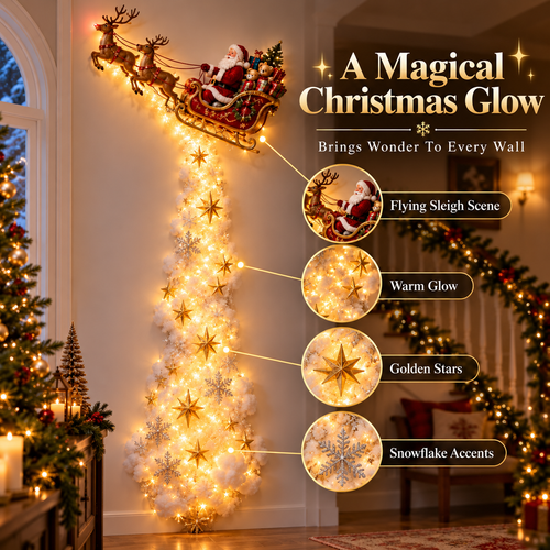 ✨Christmas Magic Trail Wall Light - A Little Christmas Magic, Right on Your Wall✨