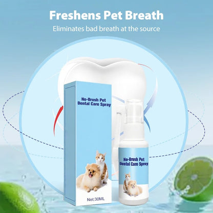 🐾No-Brush Pet Dental Care Spray