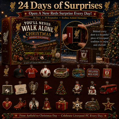 🎄 You’ll Never Walk Alone Football Christmas Advent Calendar