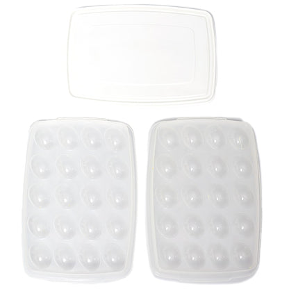 Food Storage Container for Deviled Eggs - 2-Tiers