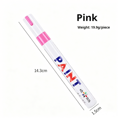 Oil-Based Tire Lettering & DIY Detail Pen Waterproof | Quick-Dry | Permanent