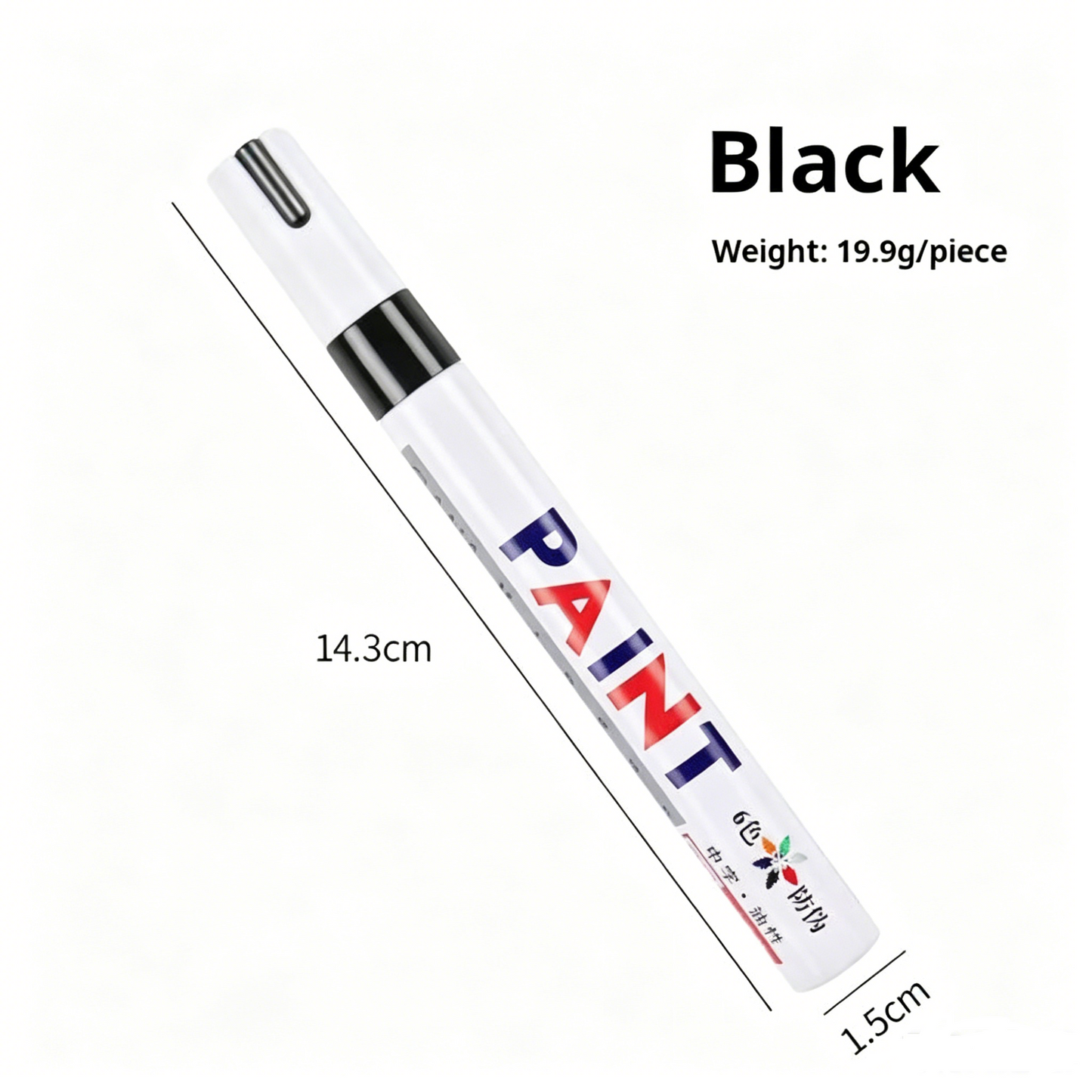 Oil-Based Tire Lettering & DIY Detail Pen Waterproof | Quick-Dry | Permanent
