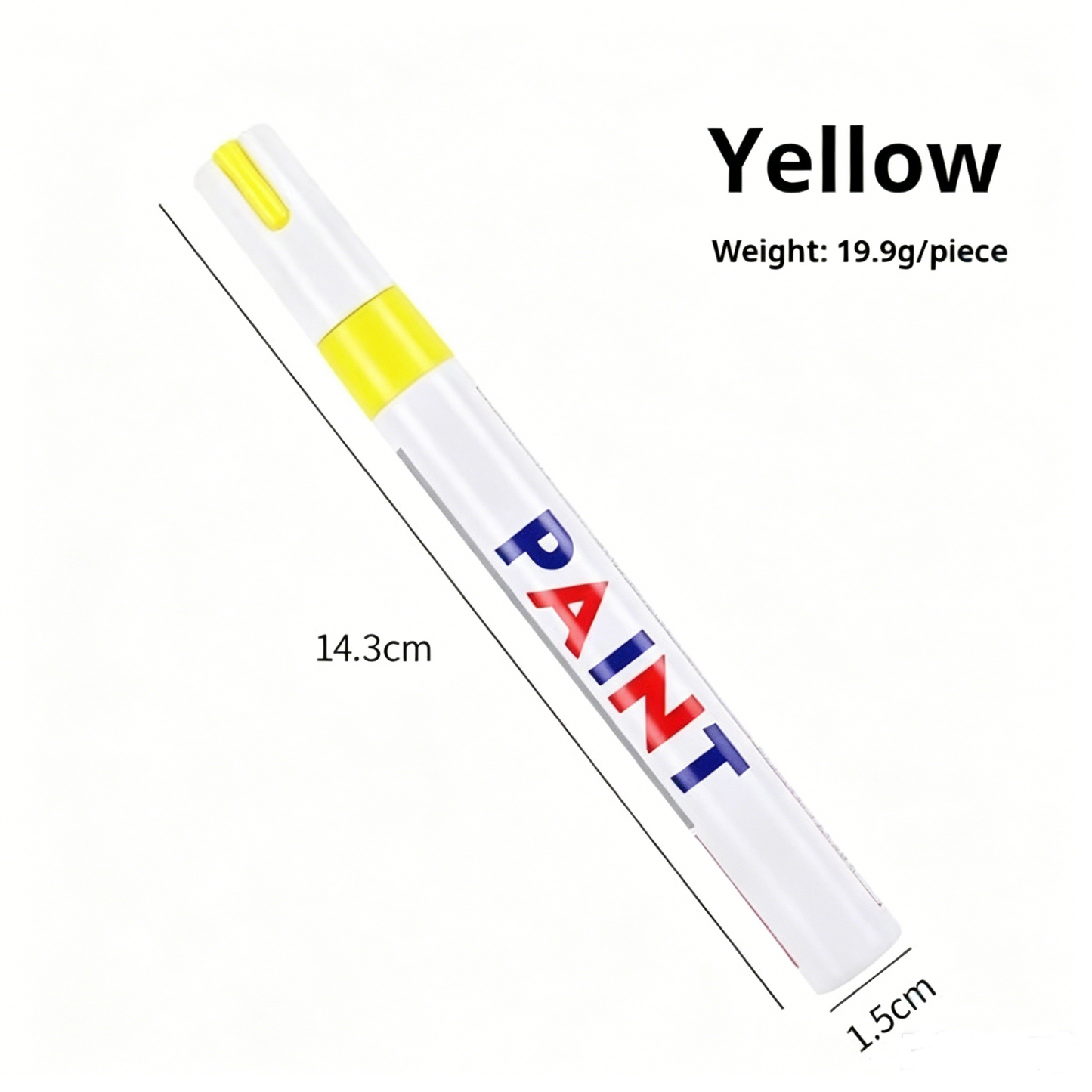 Oil-Based Tire Lettering & DIY Detail Pen Waterproof | Quick-Dry | Permanent