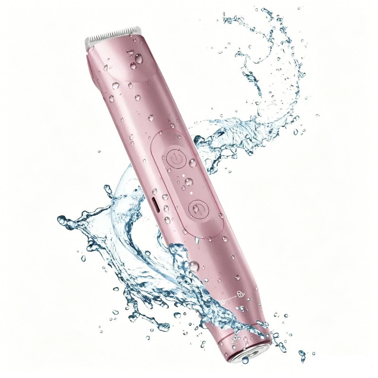 🩱Bikini Trimmer for Women, Electric Shaver and Razor Rechargeable 2-in-1 Body and Facial Epilator